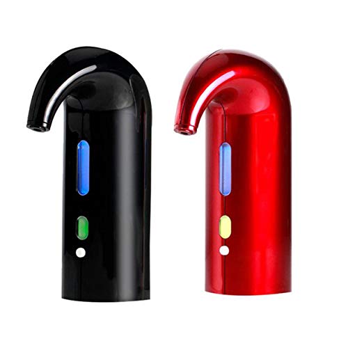 MXECO Electric Wine Pourer Aireador Dispensador Bomba USB Recargable Sidra Decantador Pourer Wine Accesorios Para Bar Uso en el hogar