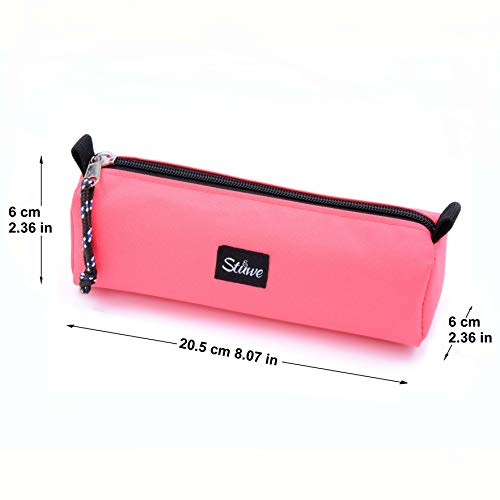 myStuewe - Estuche ligero de 100 % poliéster para material escolar y de oficina, 30 g, color Magenta rosa.
