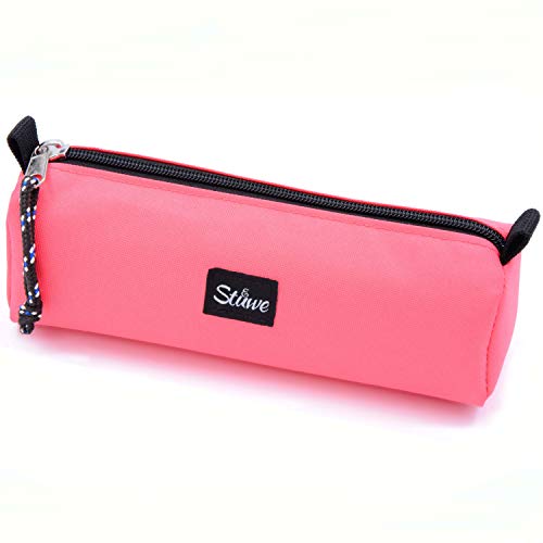 myStuewe - Estuche ligero de 100 % poliéster para material escolar y de oficina, 30 g, color Magenta rosa.