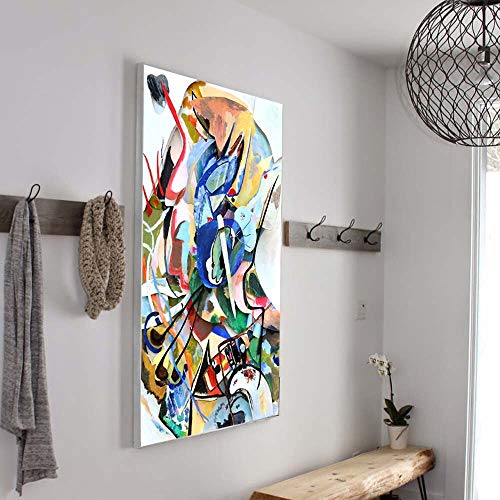 N / A Kandinsky Lienzo Abstracto Pintura Carteles e Impresiones murales Famosos decoración del hogar Pintura sin Marco 70cmX105cm