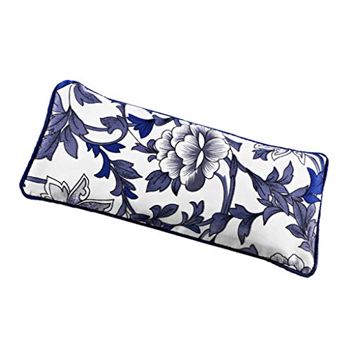 #N/A/a Yoga Eye Pillow Soft Lavender Semillas de Lino Telas de Seda Rellenas Alivio del Estrés
