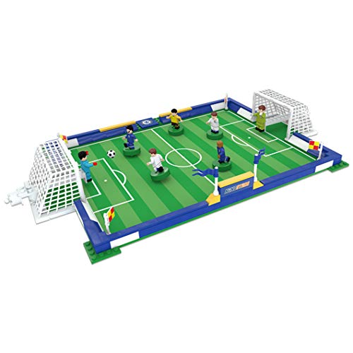NANOSTARS 7806 - Campo de Fútbol del Chelsea FC (Producto Oficial Licenciado). Recomendado para niños/niñas con edades superiores a 5 años