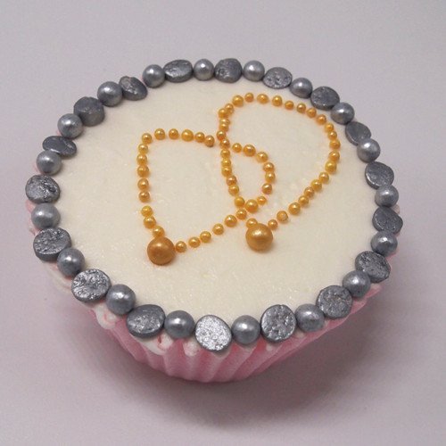 Natural Color Gold NonPareils/ 100's & 1000's cake cupcake decorations by Quality Sprinkles