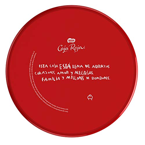 NESTLÉ CAJA ROJA Bombones de Chocolate - Lata de bombones de bombones 250g
