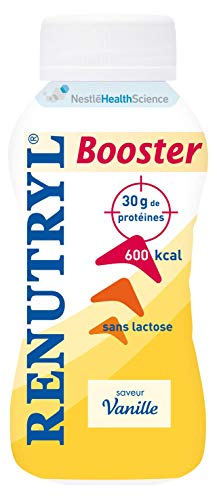 Nestlé Renutryl Booster - Mezcla de proteínas, vainilla