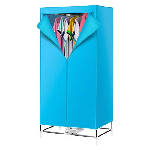 N/J Secadora de Ropa portátil, Secadora de Ropa eléctrica, Armario de Gran Capacidad Eficiente Ropa Interior húmeda Secado de Aire Caliente Capa de Armario Acero Inoxidable Energía para Dormitorio