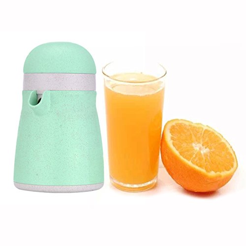 OFKPO Exprimidor Manual Portátil, 2 en 1 sin BPA Manual Exprimidor Fruta Prensa para Limón Naranja Citrus
