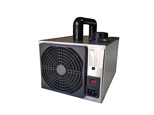 OL Generador de Ozono 5000 MG/h, Fabricado en España bajo Norma UNE 400-201-94, Garantía de 2 años y Reparaciones en 72 Horas. Purificación y Desinfección de Aire Habitaciones, Mascotas, Coches, Humo