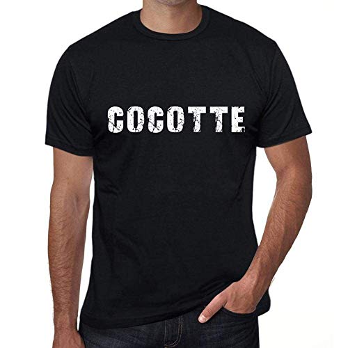 One in the City Hombre Camiseta Personalizada Regalo Original con Mensaje Divertido cocotte XL Negro