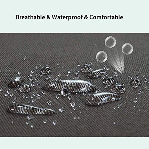 Osmykqe Durable Goods Delantal de trabajo impermeable con bolsillos para herramientas (Fox ())