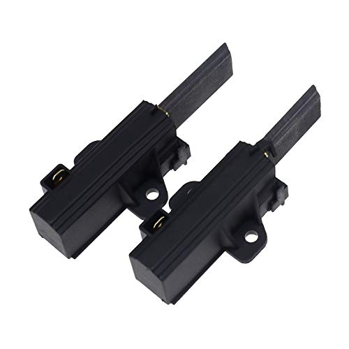 OTOTEC Whirlpool - Escobilla de Carbono y Soportes para Lavadora (13,5 x 34 x 5 mm)