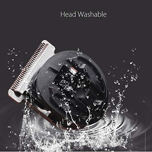 OurLeeme Beard Trimmer Kit Pelo Barba Nariz Oreja Ceja Máquina de corte de pelo inalámbrica a batería