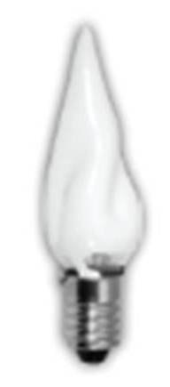 Pack de 10 Bombillas mariposa opal 2W 3,5V casquillo E10 31X75mm