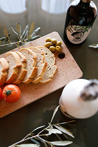 Panoli Aceite de Oliva Virgen Extra Prensado en Frío sin Filtrar de Sabor Intenso Gourmet - Botella oscura con dosificador de 500 ml.