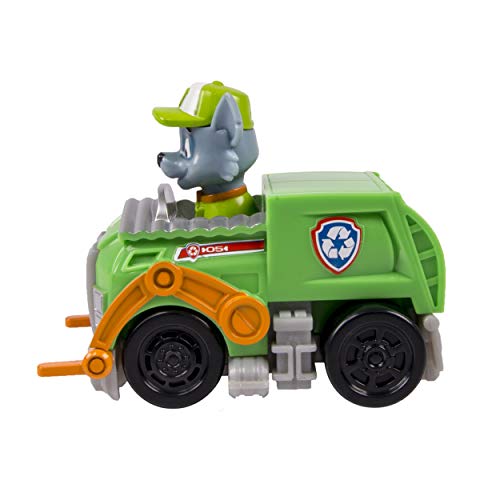 Paw Patrol Racers 3pk Online Exclusive 1 (Marshall, Rubble, Rocky) vehículo de juguete - Vehículos de juguete (Rubble, Rocky), Multicolor, Camión, De plástico, Paw Patrol, Interior, 3 año(s))