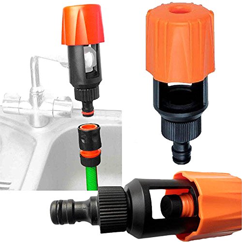 Pergrate Protector 379/5000 Universal Grifo para Manguera Jardín Conector Batidora Válvula de Mezcla Baño Cocina Adaptador de Grifo
