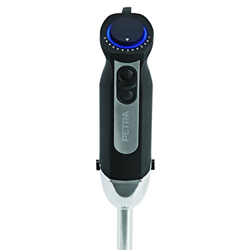 Petra Electric 58.221208.01.001 - Batidora de varilla, 1000 W, color negro