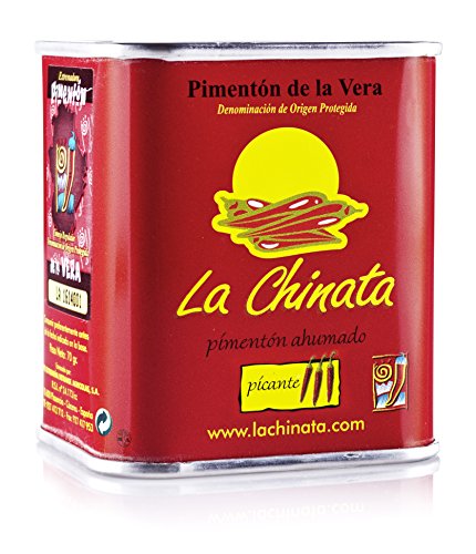 Pimentón de La Vera Ahumado pack La Chinata lata Agridulce 750g y lata 70g Picante