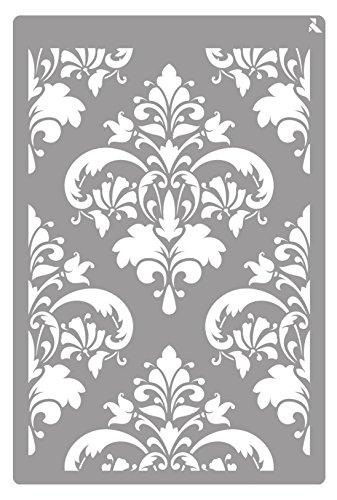 Plantilla Stencil St-18 Damasco 20X30 CM La Pajarita Especial Para Chalk Paint y Pintura Tela