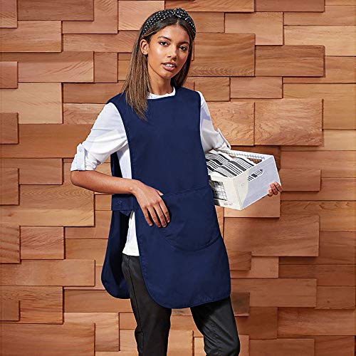 Premier PR172 Long Length Pocket Tabard - Navy - X-Large
