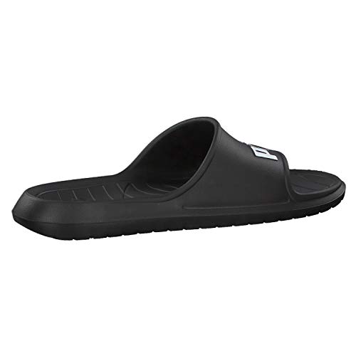 PUMA DIVECAT V2, Sandalias deslizantes Unisex-Adulto, Negro Black White, 42 EU