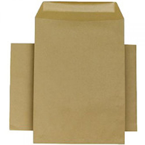 Q-Connect KF3442 - Sobres Kraft autoadhesivos (C5, 115 g/m², 250 unidades), color marrón