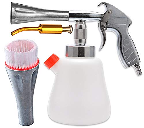 QIBIN Arandela del Coche Pistola de Espuma, de Alta presión de Apoyo de la Herramienta de Limpieza de Coches Pistola de Limpieza Kit de Lavado de Coches