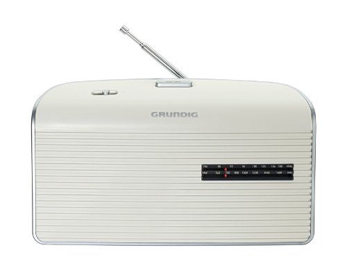 Radio portátil analógica Music 60 White/Silver