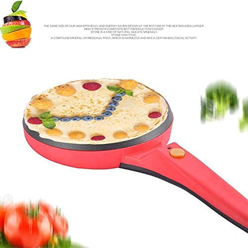 Reeseiy Máquina para Hacer Crepes De Pizza Máquina para Hacer Panqueques para El Hogar Soporte para Pasteles Eléctrico Utensilios De Cocina Nuevo Estándar Europeo Venta Producto para Uso Diario En El