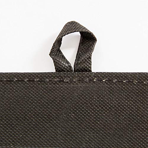 Relaxdays Taburete Plegable, Reposapiés Cuadrado, Tapa extraíble, Lino, 38x38x38 cm, Gris