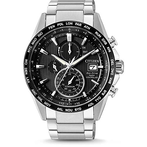 Reloj Citizen modelo H800, súper titanio - controlado por radio, cód. AT8154-82E.