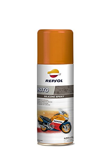 Repsol RP716E98 Spray Limpiador Moto Silicone, 400 ml