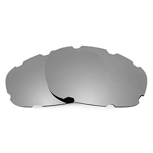 Revant Lentes de Repuesto Oakley Split Jacket Vented, Polarizados, Elite Titanio MirrorShield