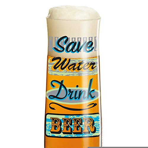 RITZENHOFF Vaso de Cerveza diseño de Marie alentada 2015, Multi-Color