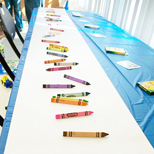 RUSPEPA Rollo De Papel Kraft Blanco - 44.5 Cm X 30 M - Papel Reciclado Para Manualidades, Arte, Envoltura De Regalos, Embalaje, Postal, Envío, Estiba Y Paquetes