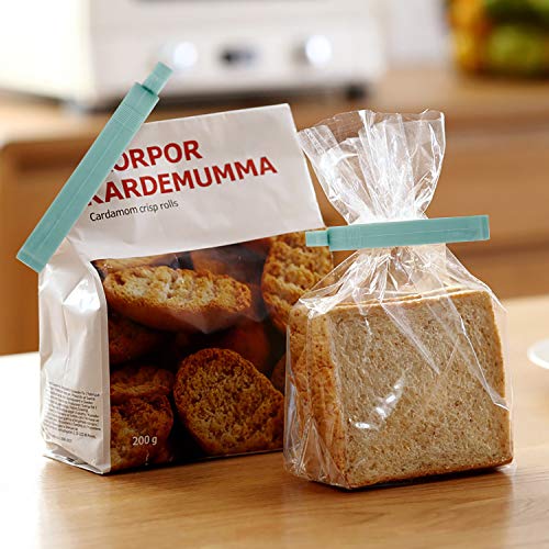 RZKJ-SHOP Pinzas de Plástico 36 Unids Cerrar Bolsas Colorear Clips de Sellado para Alimentos Aperitivos Cocina