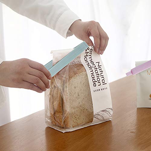 RZKJ-SHOP Pinzas de Plástico 36 Unids Cerrar Bolsas Colorear Clips de Sellado para Alimentos Aperitivos Cocina