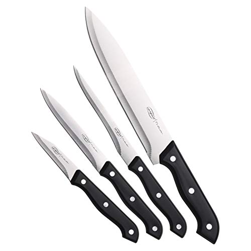 San Ignacio PK1464 Set 4 Cuchillos de Cocina COLECCIÓN Toledo, Acero Inoxidable