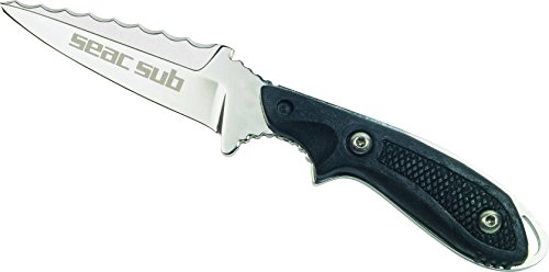 Seac Rip-Fish Cuchillo para Buceo, Unisex, Negro, No Talla