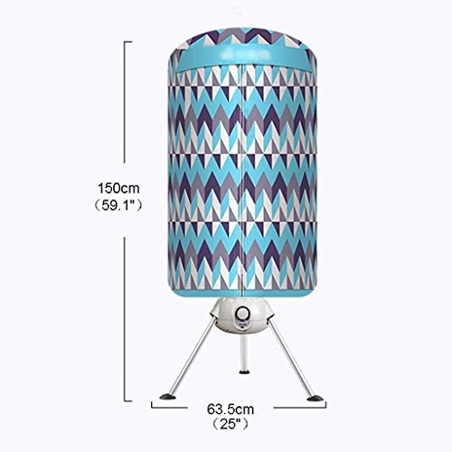 Secadora de ropa del estudiante secadora doméstica pequeña Secadora compartida de secado rápido, la ropa del bebé de gran capacidad del secador de ropa 63.5 * 150cm ( Color : A , Size : 63.5*150cm )