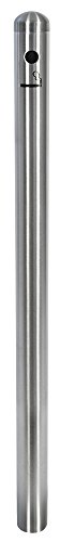 Securit - Cenicero de pie (acero inoxidable, 100 cm), diseño de poste