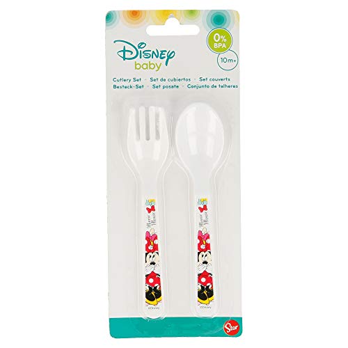 SET DE 2 CUCHARAS PP BABY DISNEY MINNIE MOUSE - DISNEY - PAINT POT