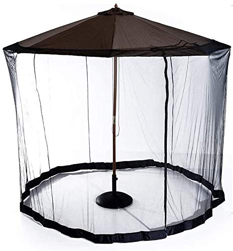 Shwk Mosquitero, mosquitero Neta de Cobertura de Mosquitos Paraguas Paraguas Paraguas Cubierta mosquitera Cobertura convertidor Lugar el Paraguas en un Insecto Gazebo Red Co