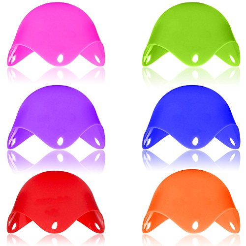Silicona para Huevos Escalfados Cocidos , Molde para Hervir Huevos – Recipiente Escalfador(conjunto de 6)