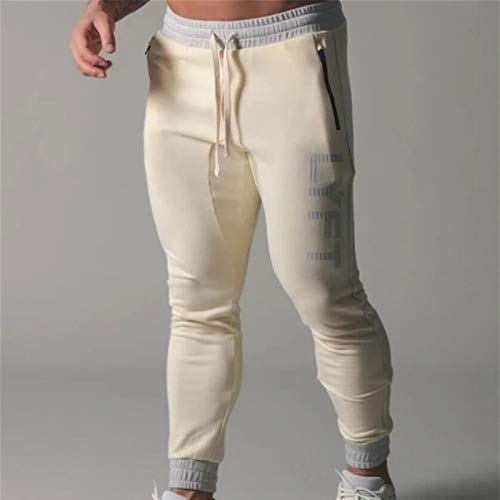 SIRENK Pantalones de deporte del basculador for hombre Pantalones Chandal la aptitud del deporte de algodón pantalones casuales hombres Pantalones Streetwear Ropa Hombre Trainingspak pista