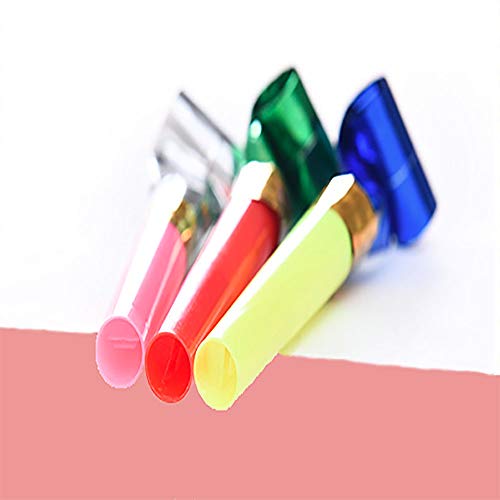 Siumir Fiesta blowouts noisemakers Blowouts de Papel Blowout Whistles Toys para Niños Extra Largo Acerca de 25 cm, Colores Surtidos