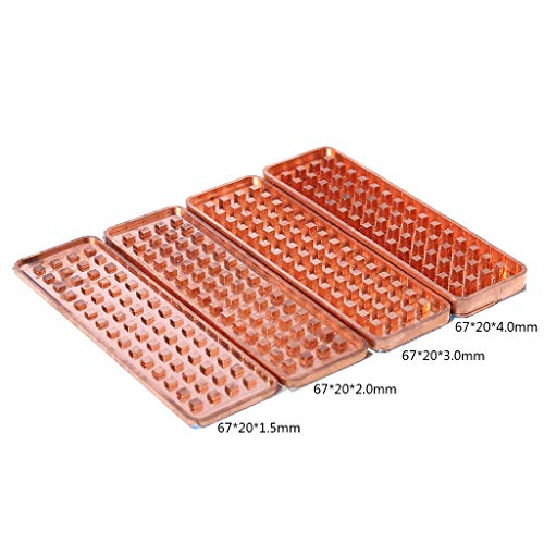 siwetg Copper NVME NGFF M.2 disipador de Calor 2280 SSD Placa de Metal conductividad térmica Silicona Ventilador de enfriamiento de oblea M2 disipador de Calor
