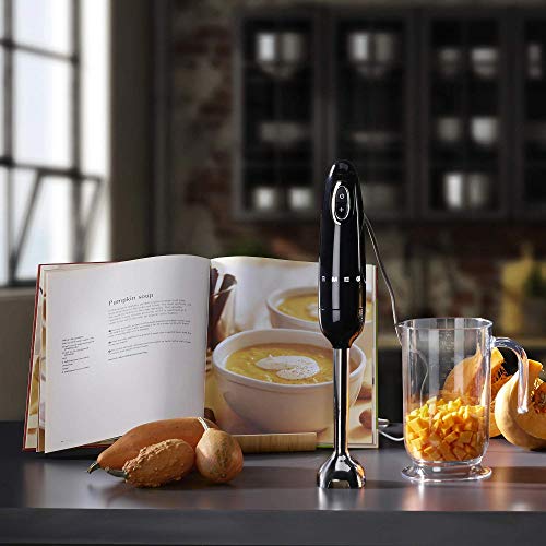 Smeg Batidora de mano HBF02BLEU, negro
