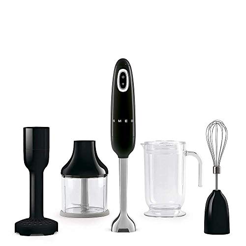 Smeg Batidora de mano HBF02BLEU, negro
