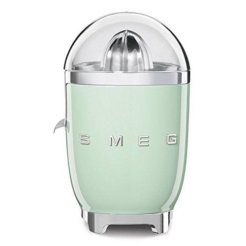 SMEG Exprimidor CJF01BLEU, 70 W, Acero Inoxidable, Negro